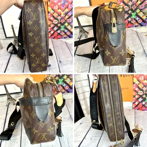 Louis Vuitton Trousse 28 cosmetic clutch crossbody bag with strap and charm - Picture 15 of 16